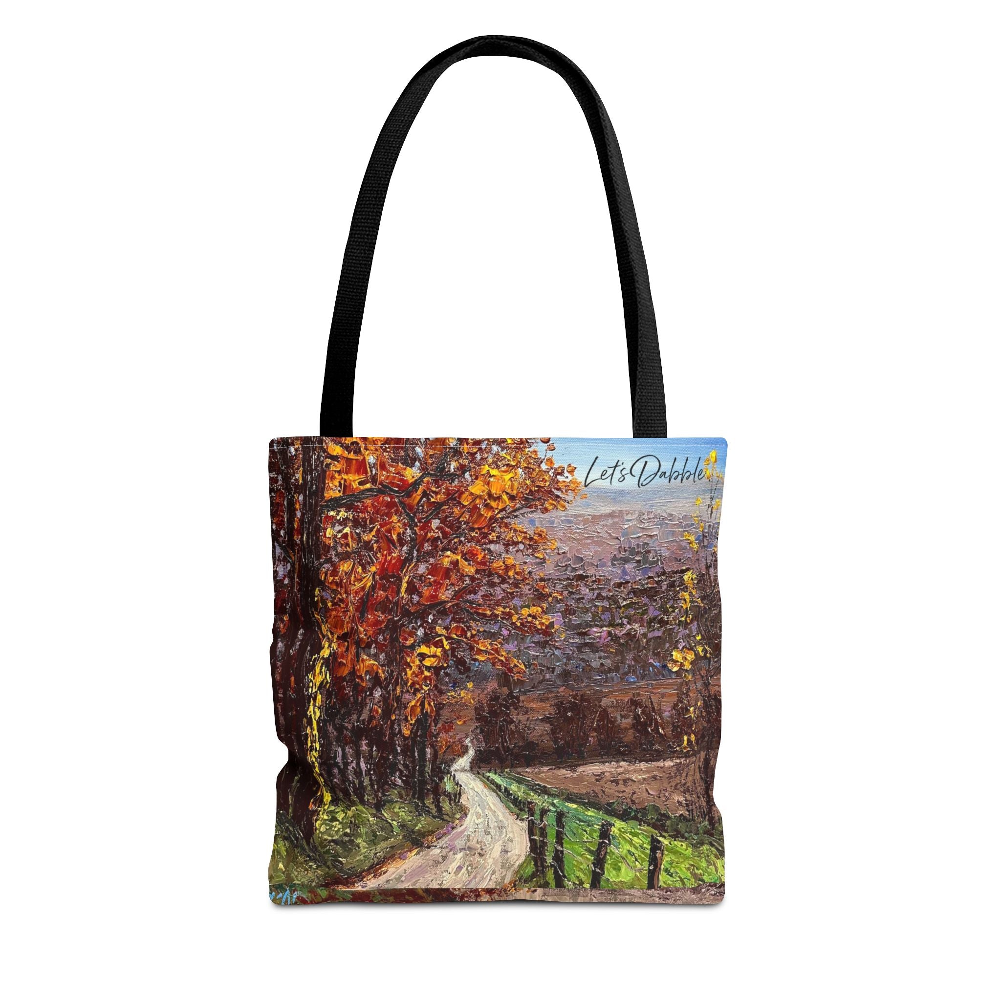 Winding Through Fall  Tote Bag