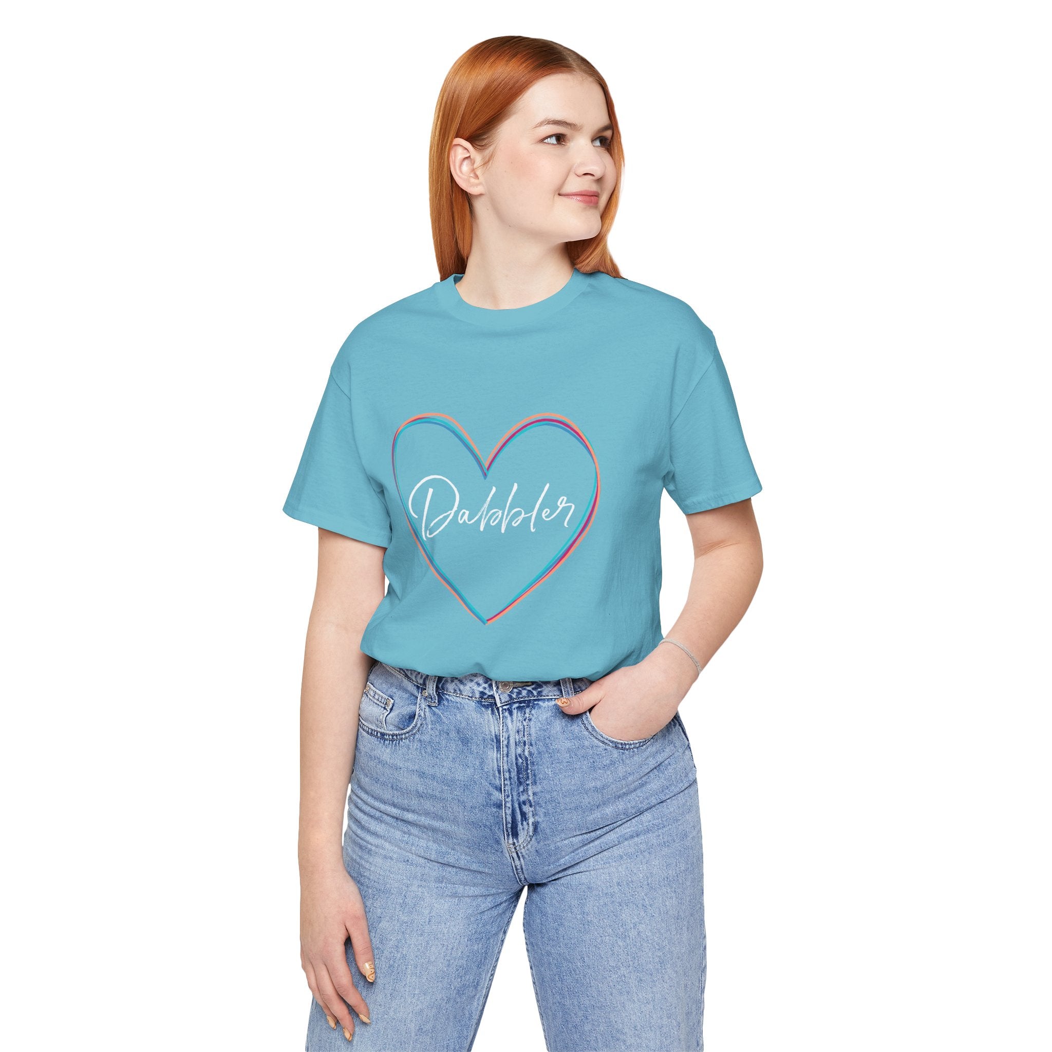 Colorful Dabbler Heart Shirt