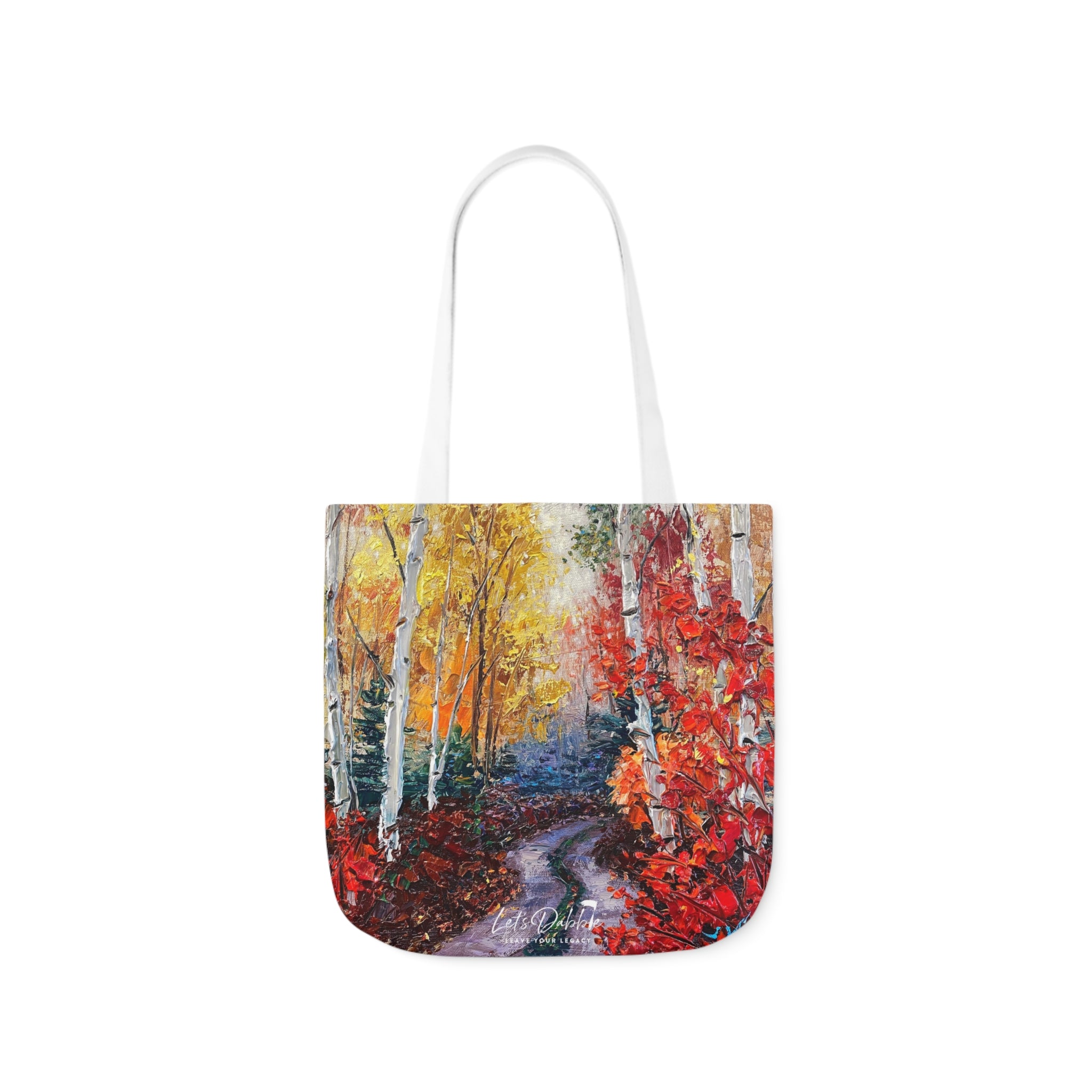 Misty Road Tote Bag