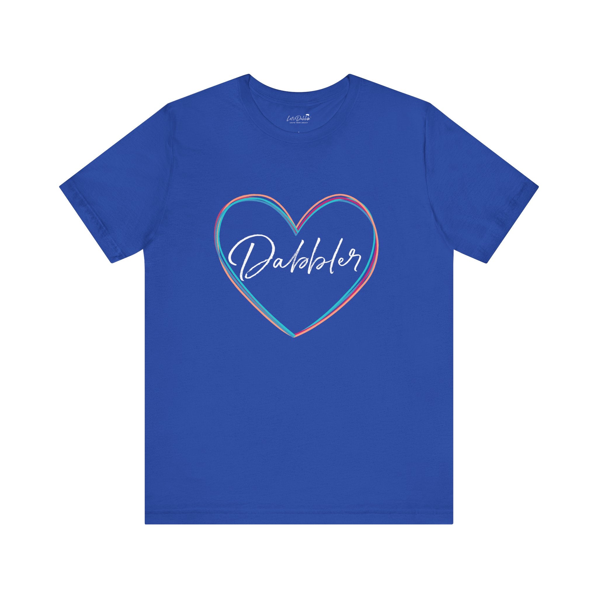 Colorful Dabbler Heart Shirt