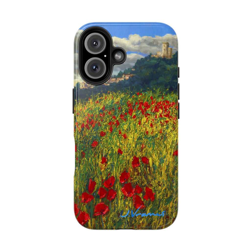 Tuscan Poppies, Ultra-Delux Phone Case