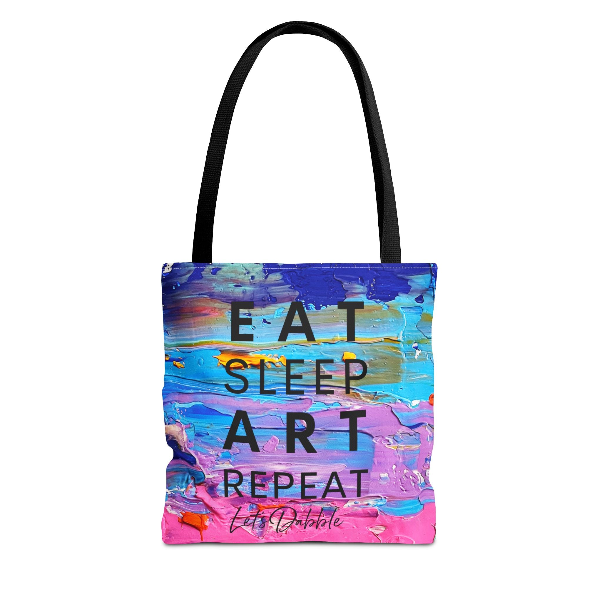 Eat, Sleep, Art, Repeat Tote Bag