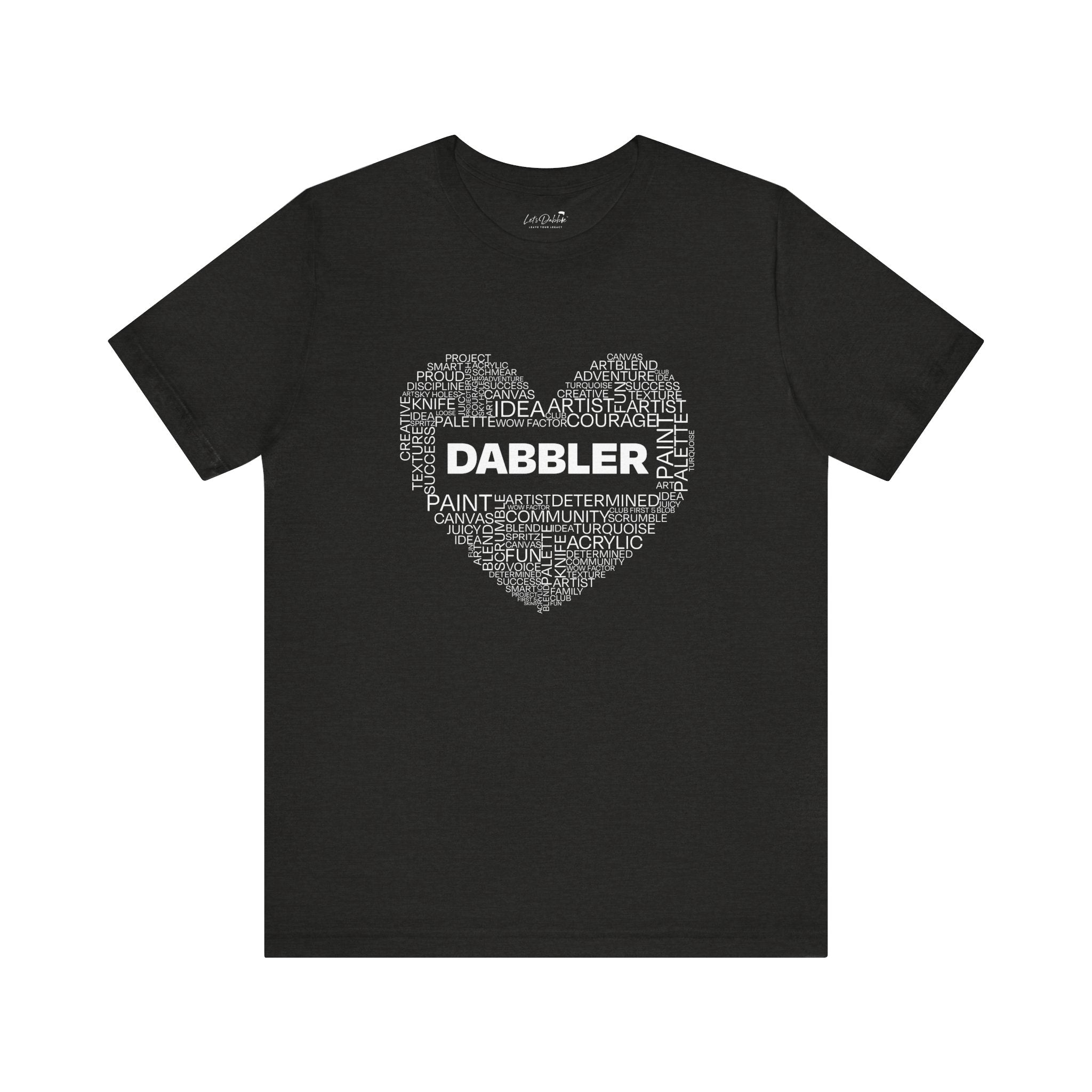 Dabbler Heart Word Art Shirt