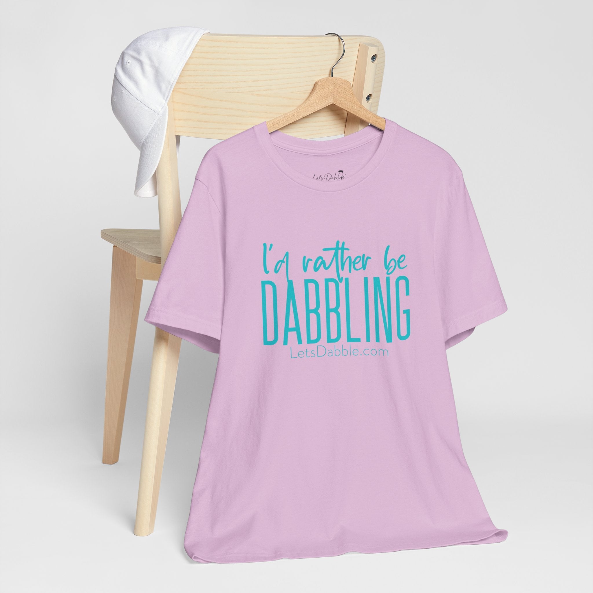 Teal I'd Rather Be Dabbling Shirt