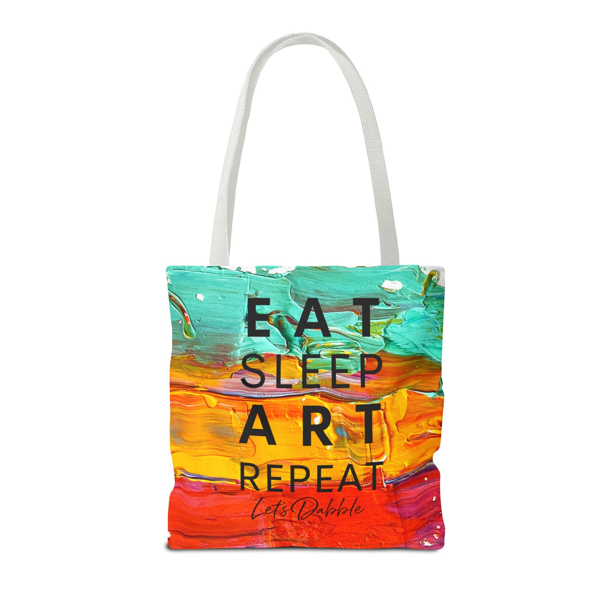 Eat, Sleep, Art, Repeat Tote Bag