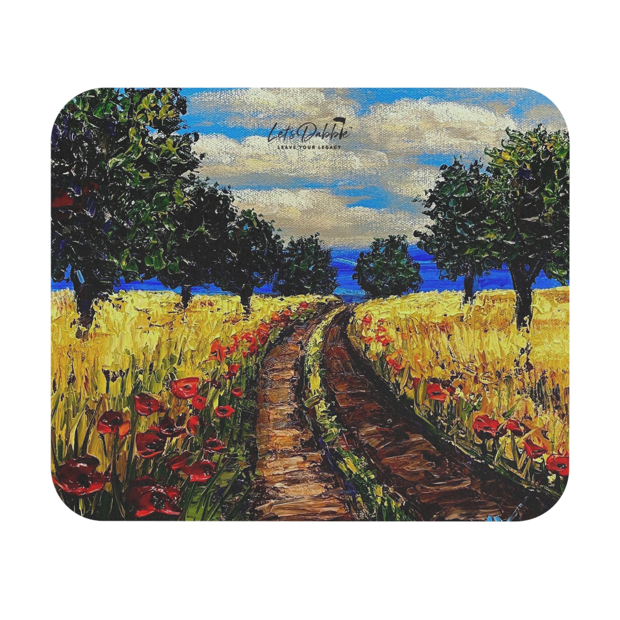 Poppy Lane Mouse Pad