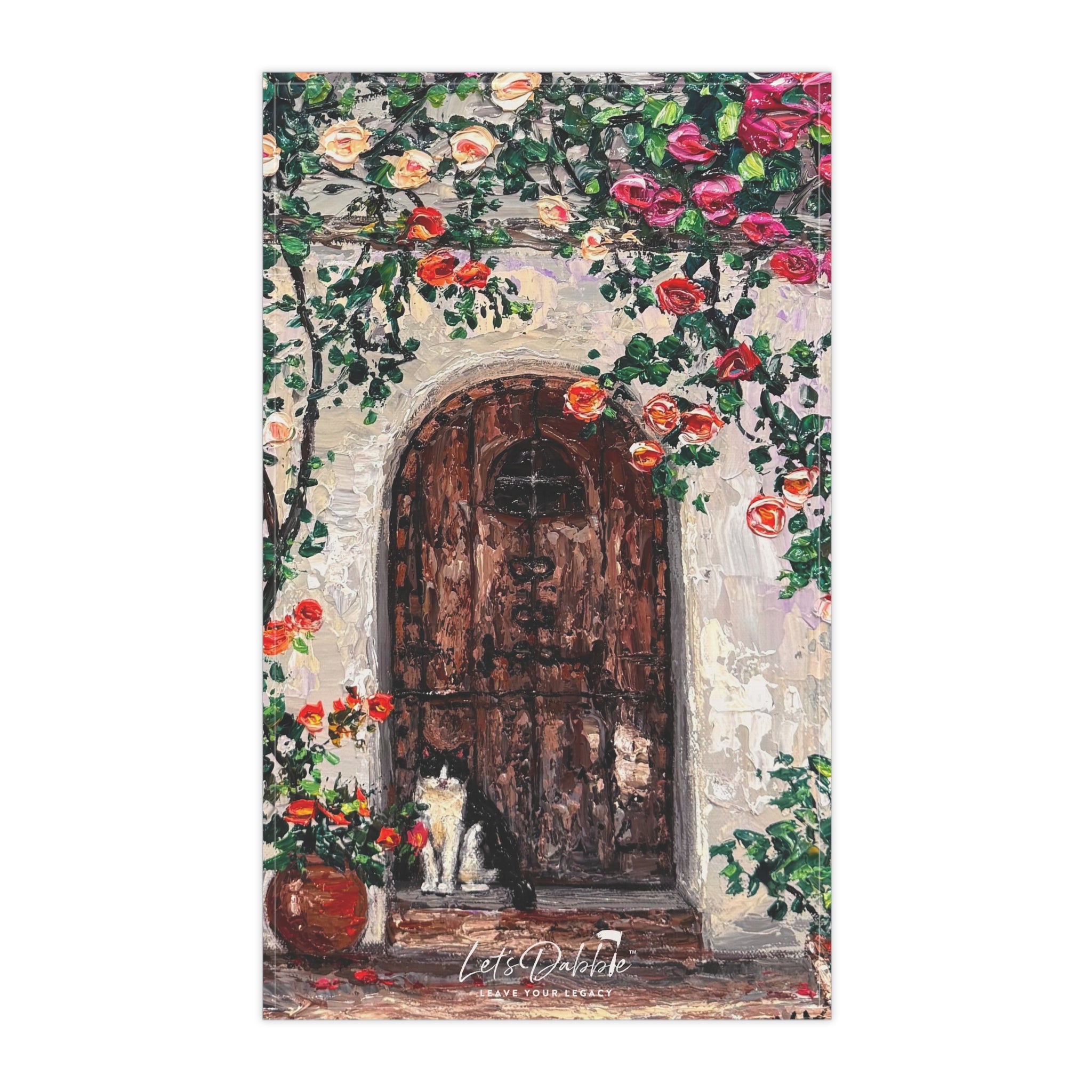 Mediterranean Escape Hand Towel