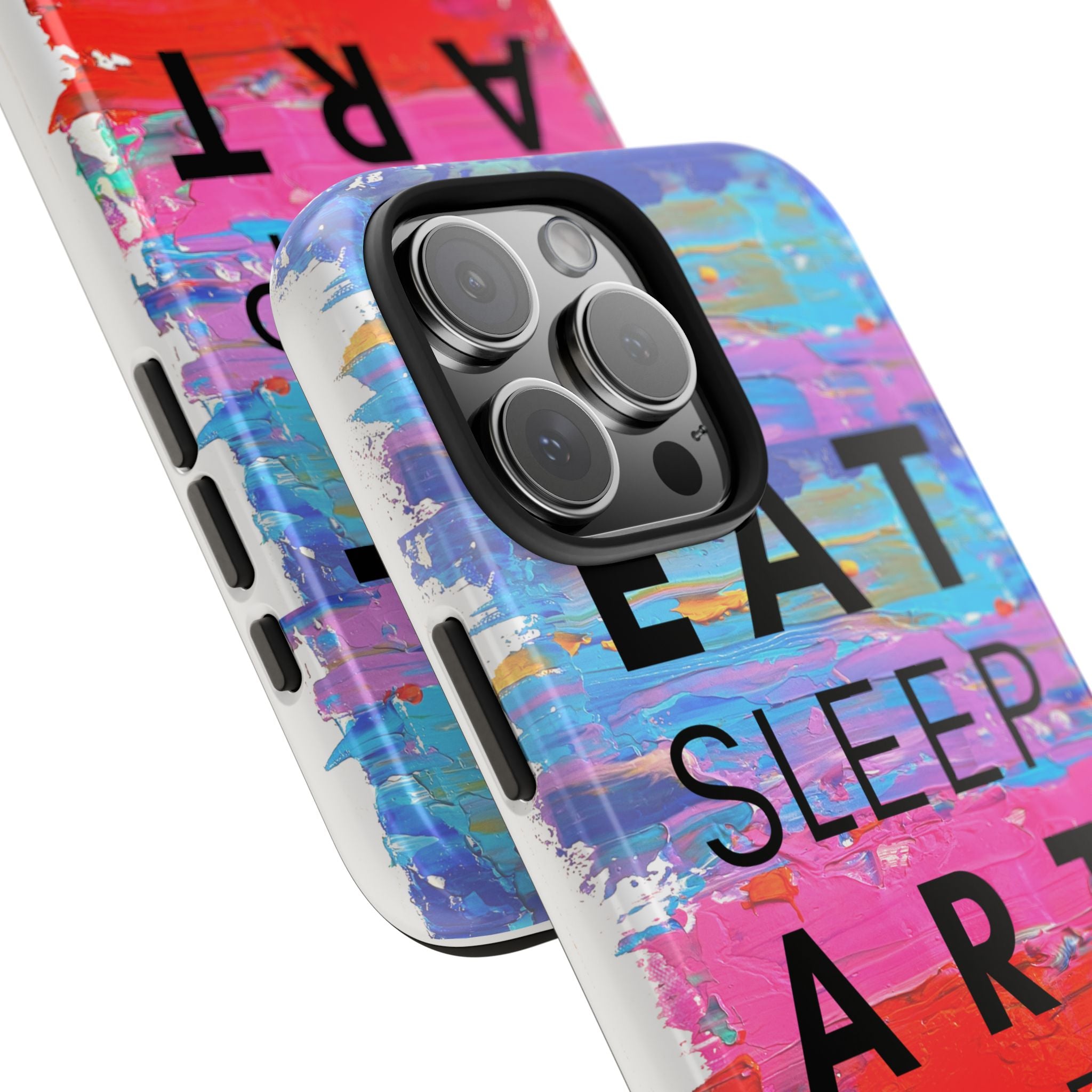 Eat Sleep Art Repeat - Ultra Tough Art Phone Case