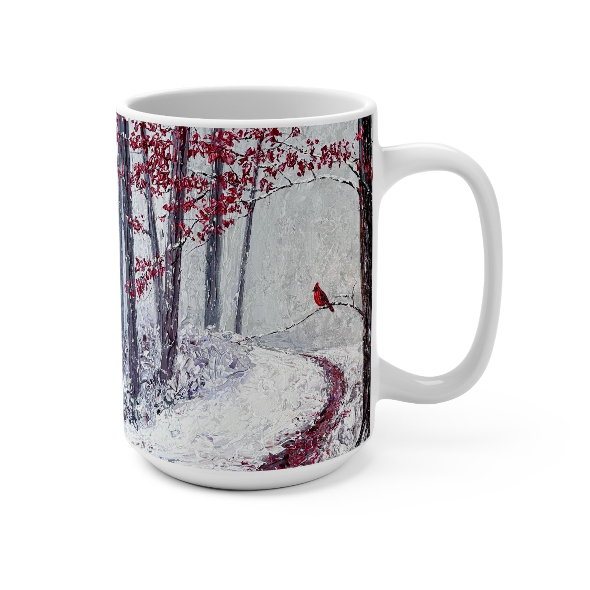 Winter Cardinal Mug