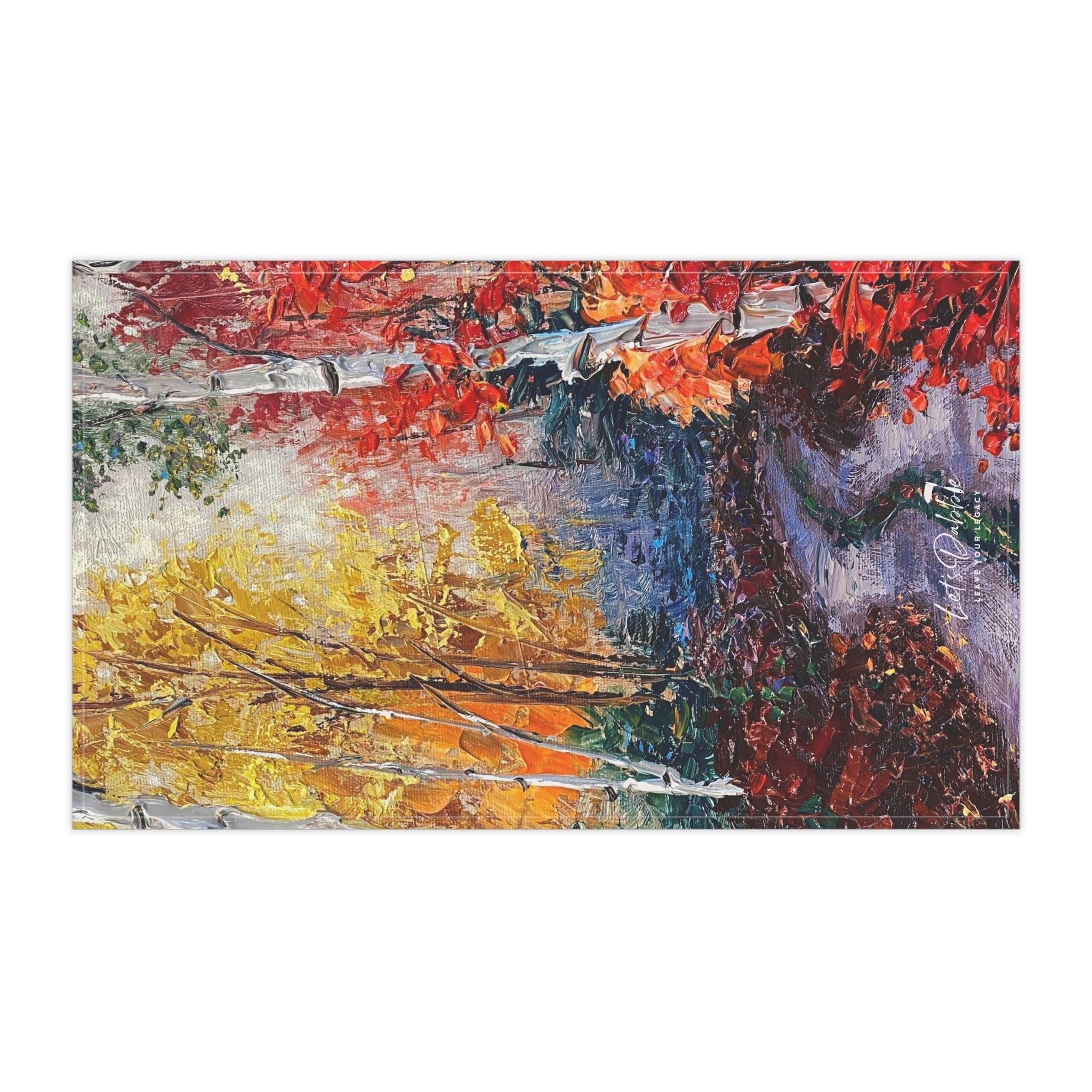 Misty Road Hand Towel