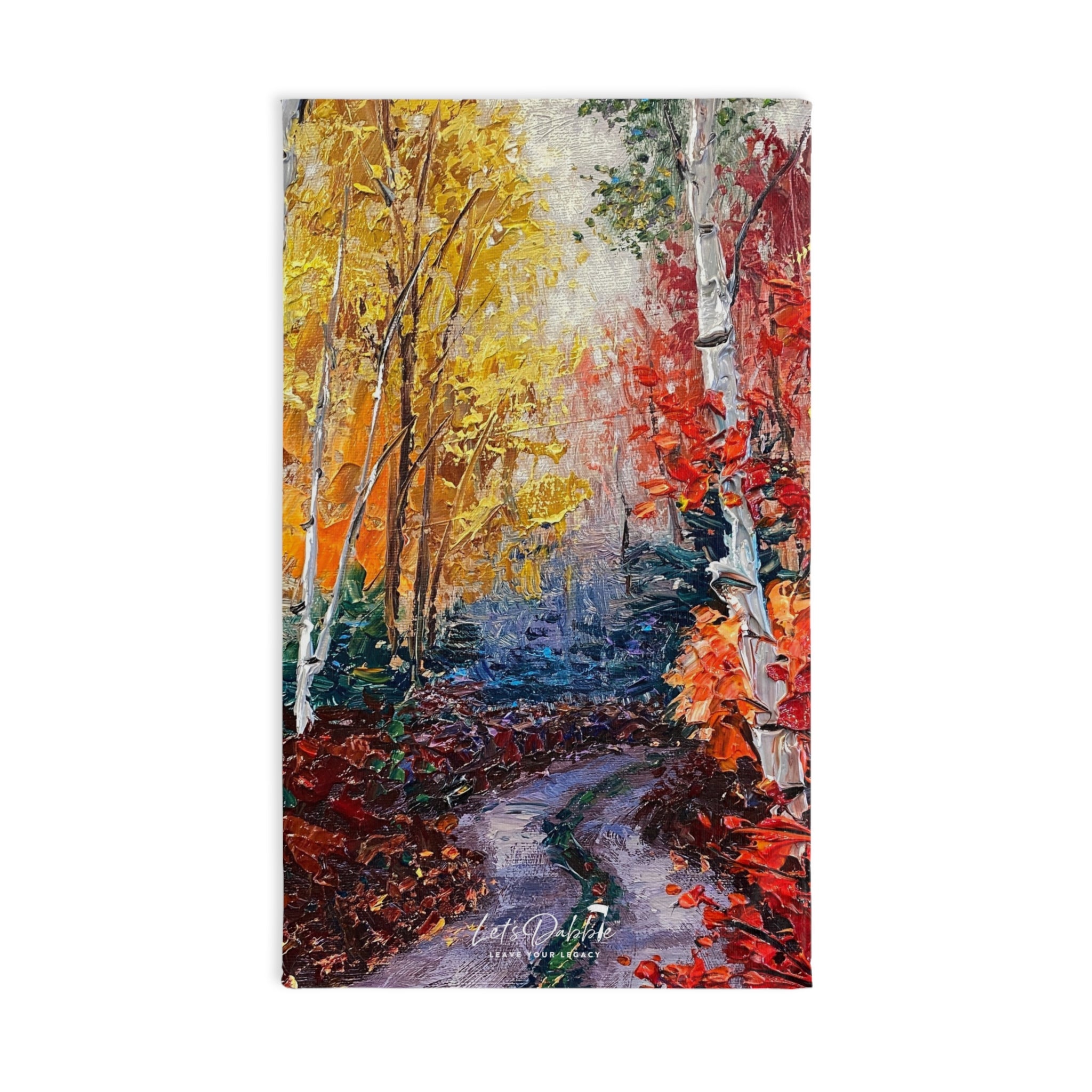 Misty Road Hand Towel