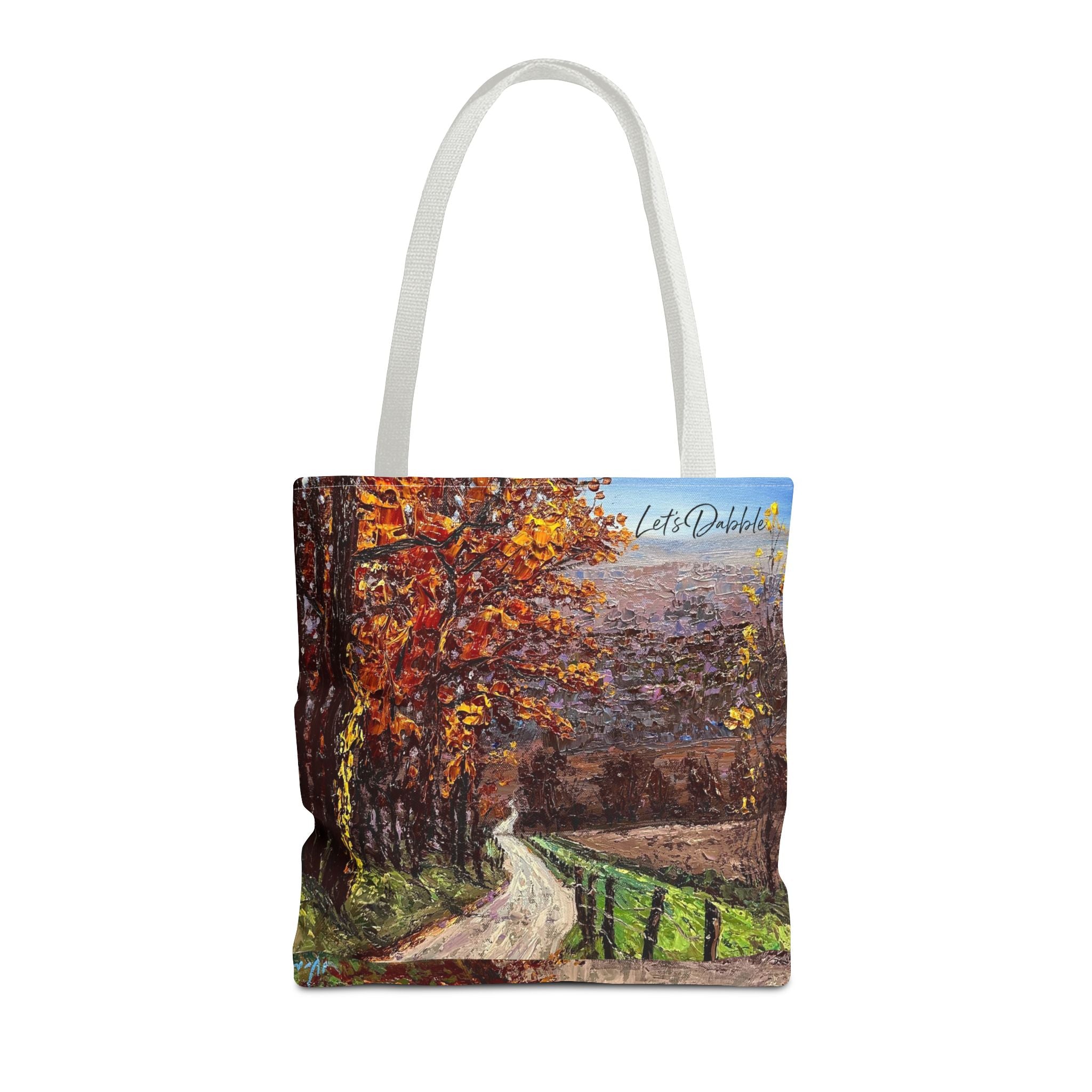 Winding Through Fall  Tote Bag