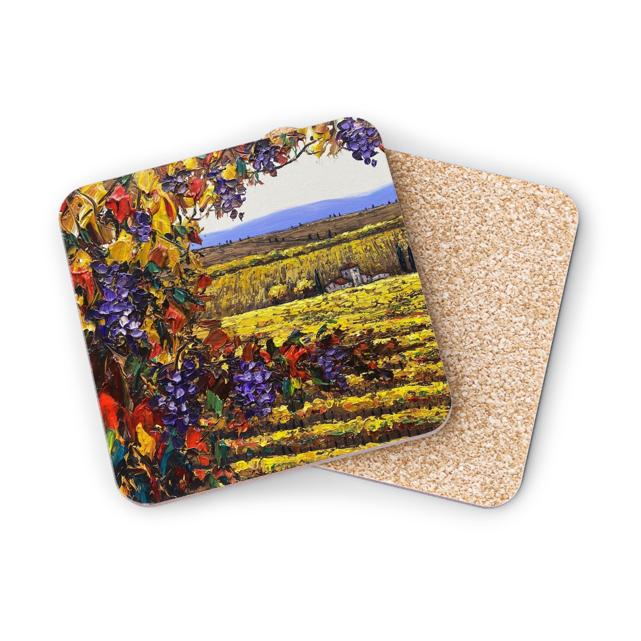 The Harvest Cork Back Coaster