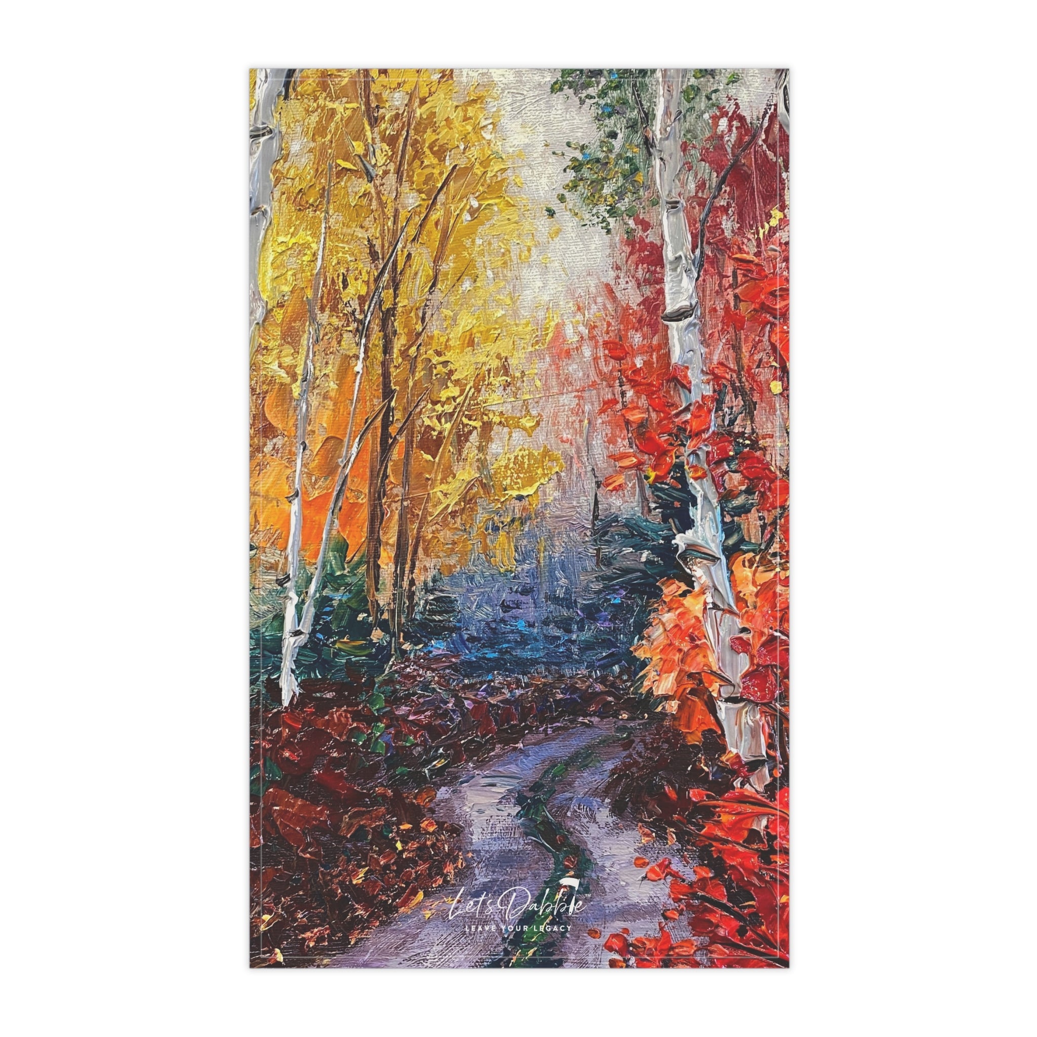 Misty Road Hand Towel