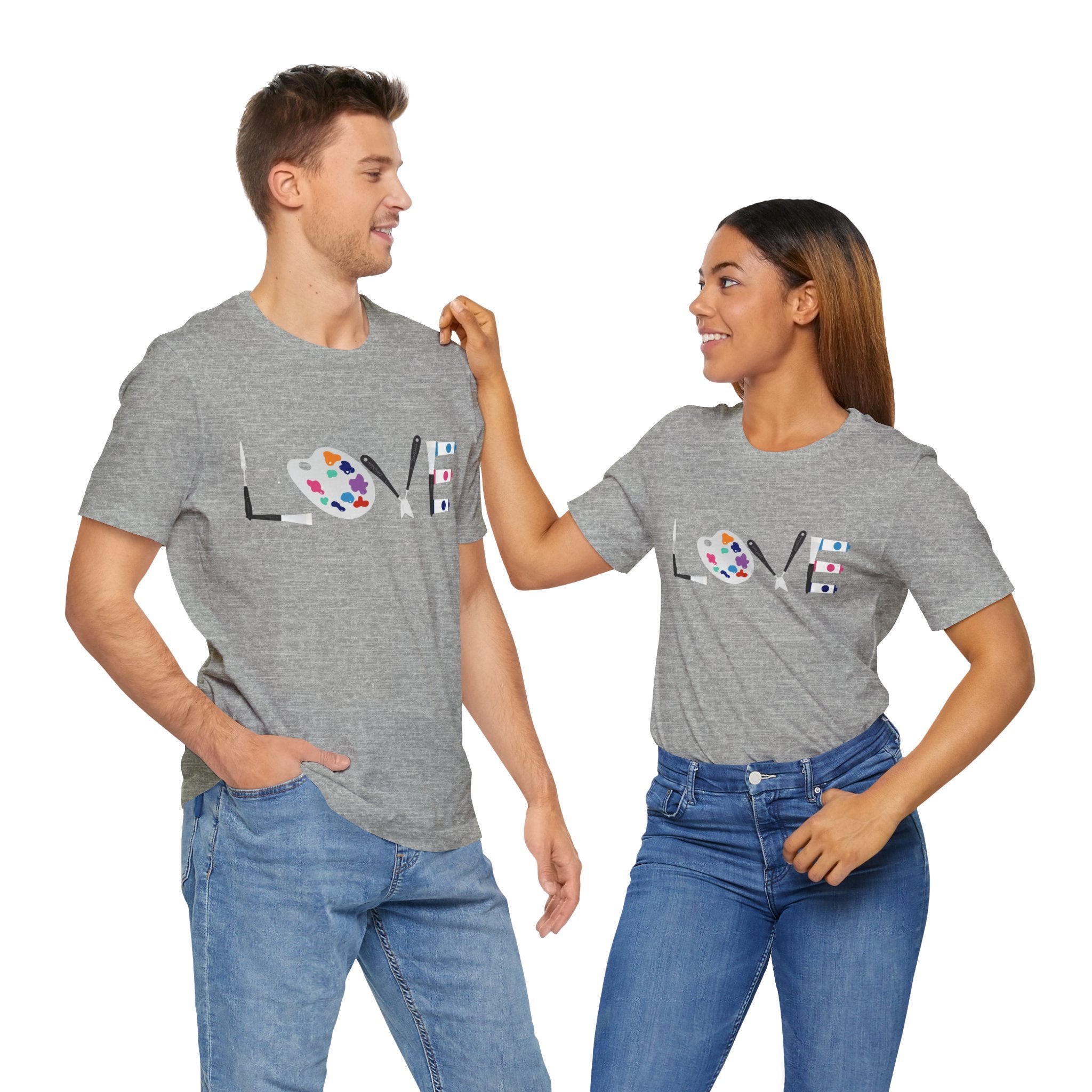 Painting Love Short Sleeve Tee