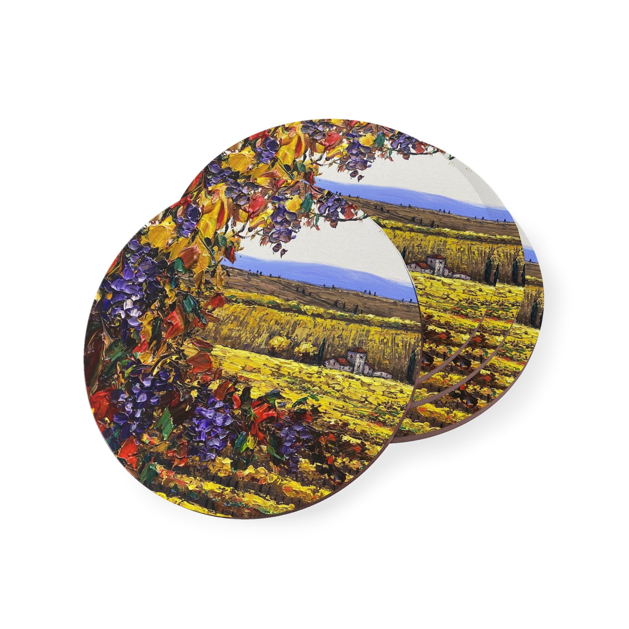 The Harvest Cork Back Coaster