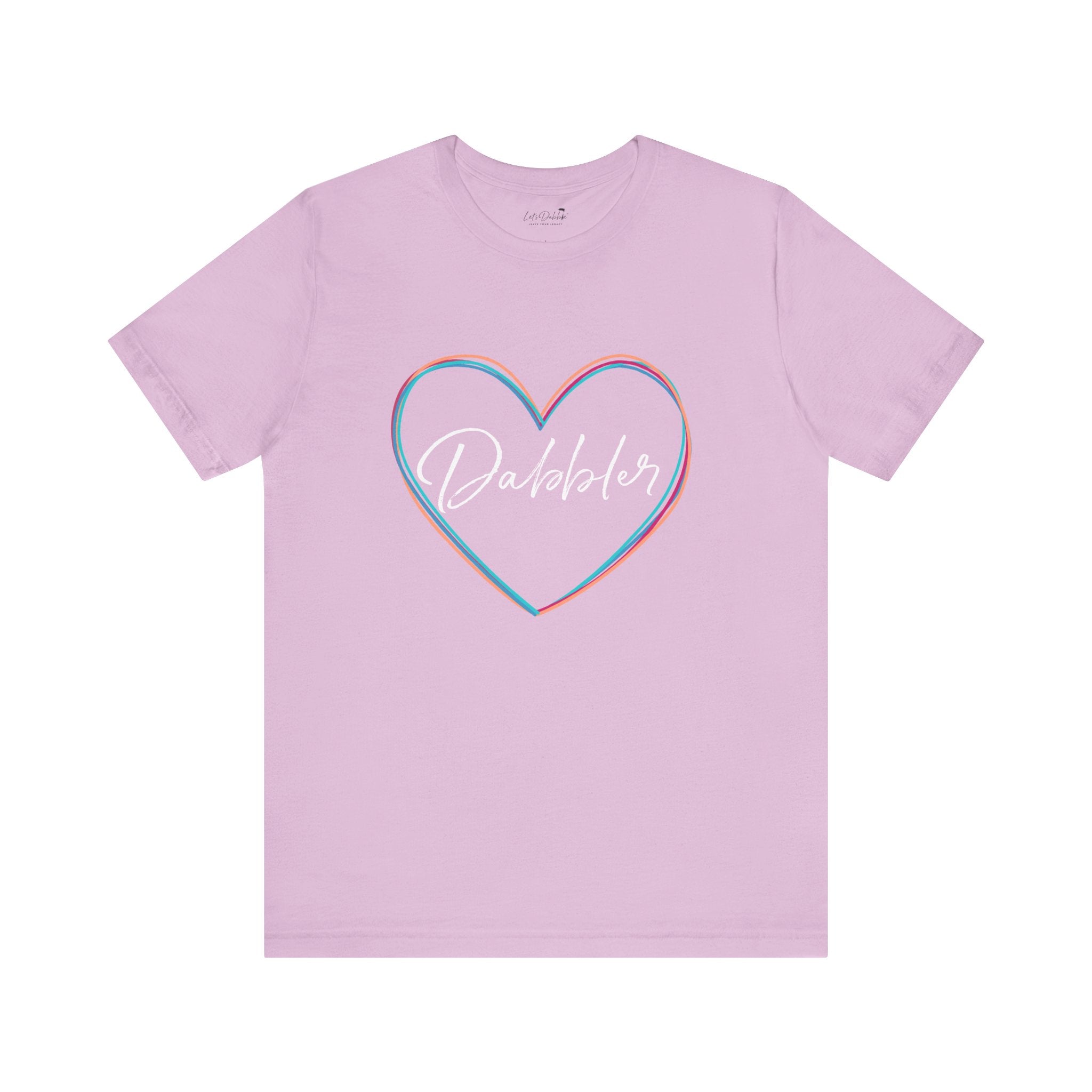 Colorful Dabbler Heart Shirt