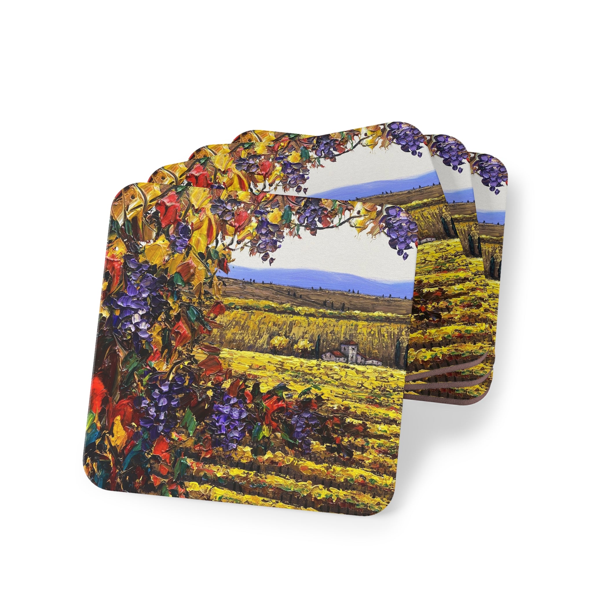 The Harvest Cork Back Coaster