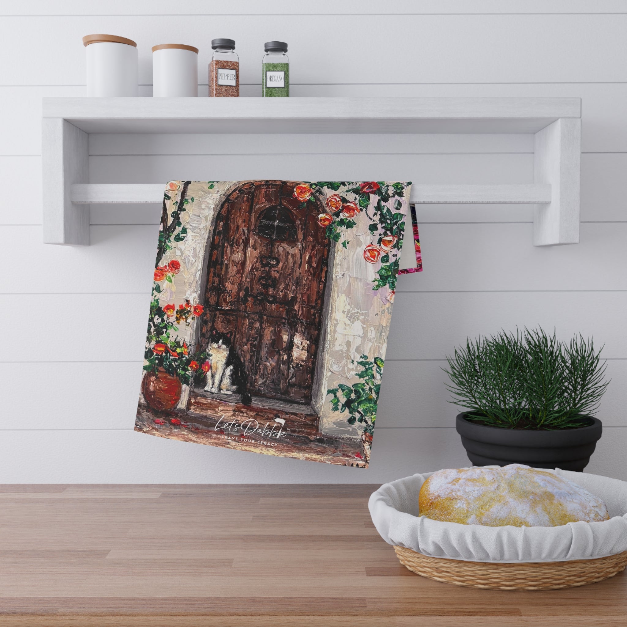 Mediterranean Escape Hand Towel