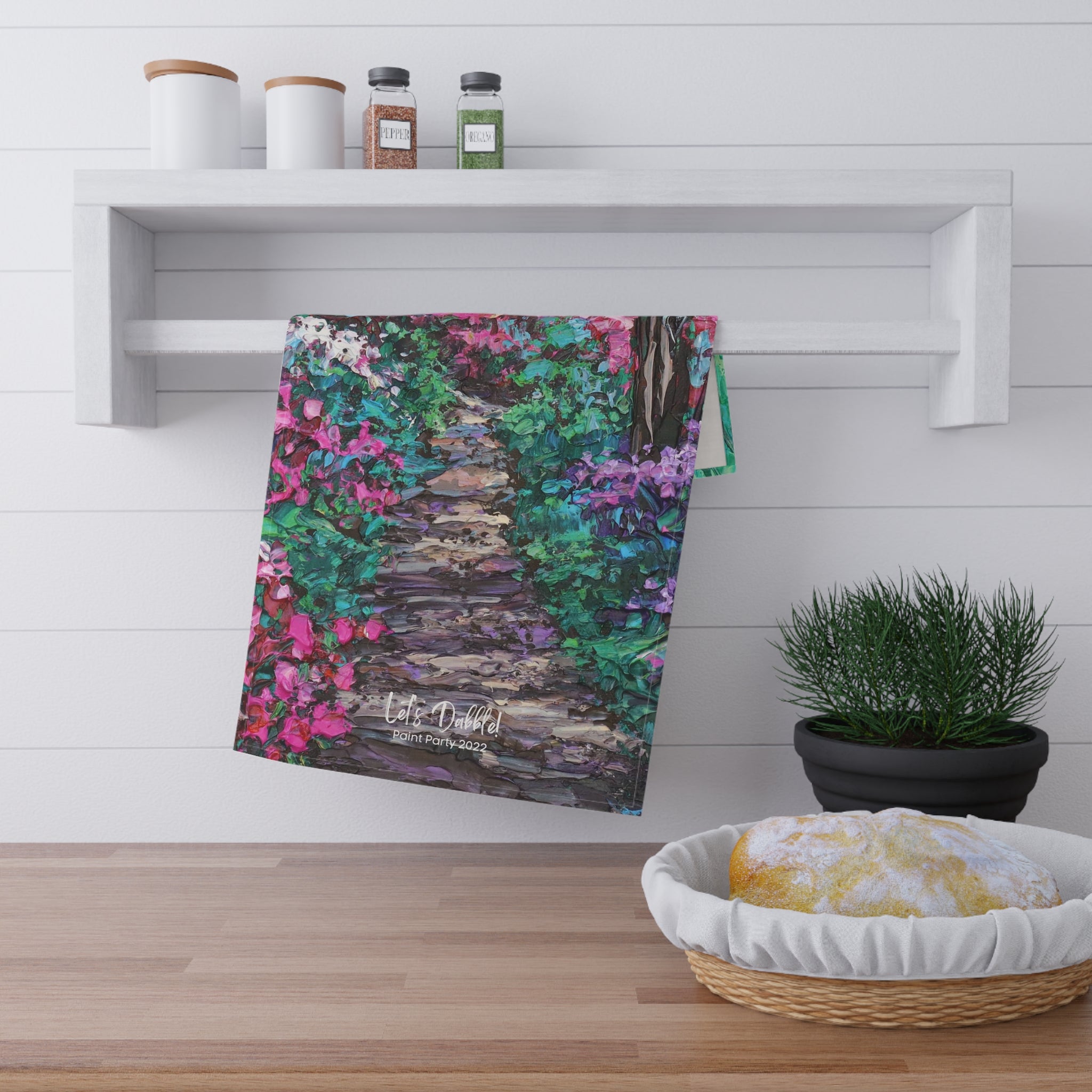 Garden Stroll Hand Towel