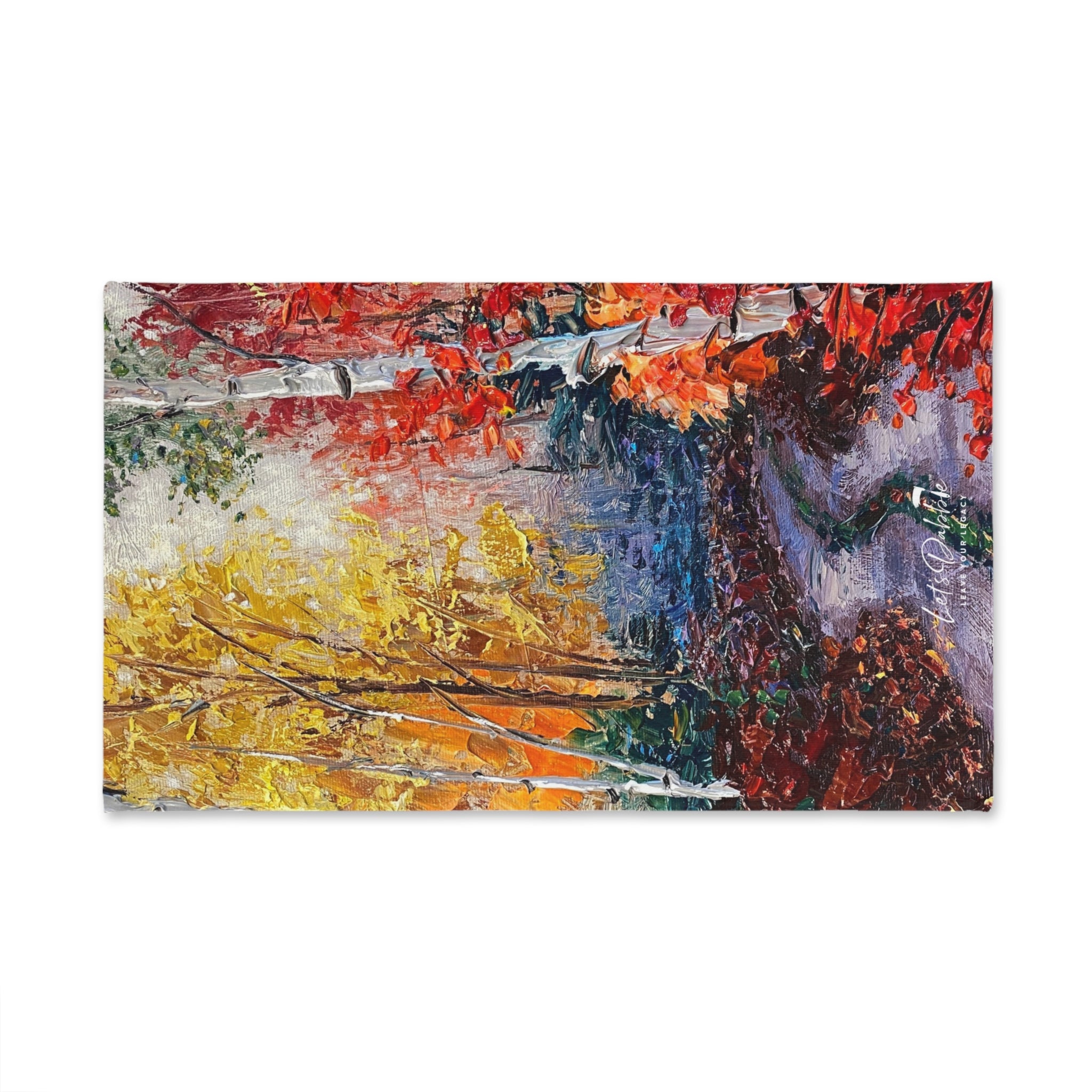 Misty Road Hand Towel