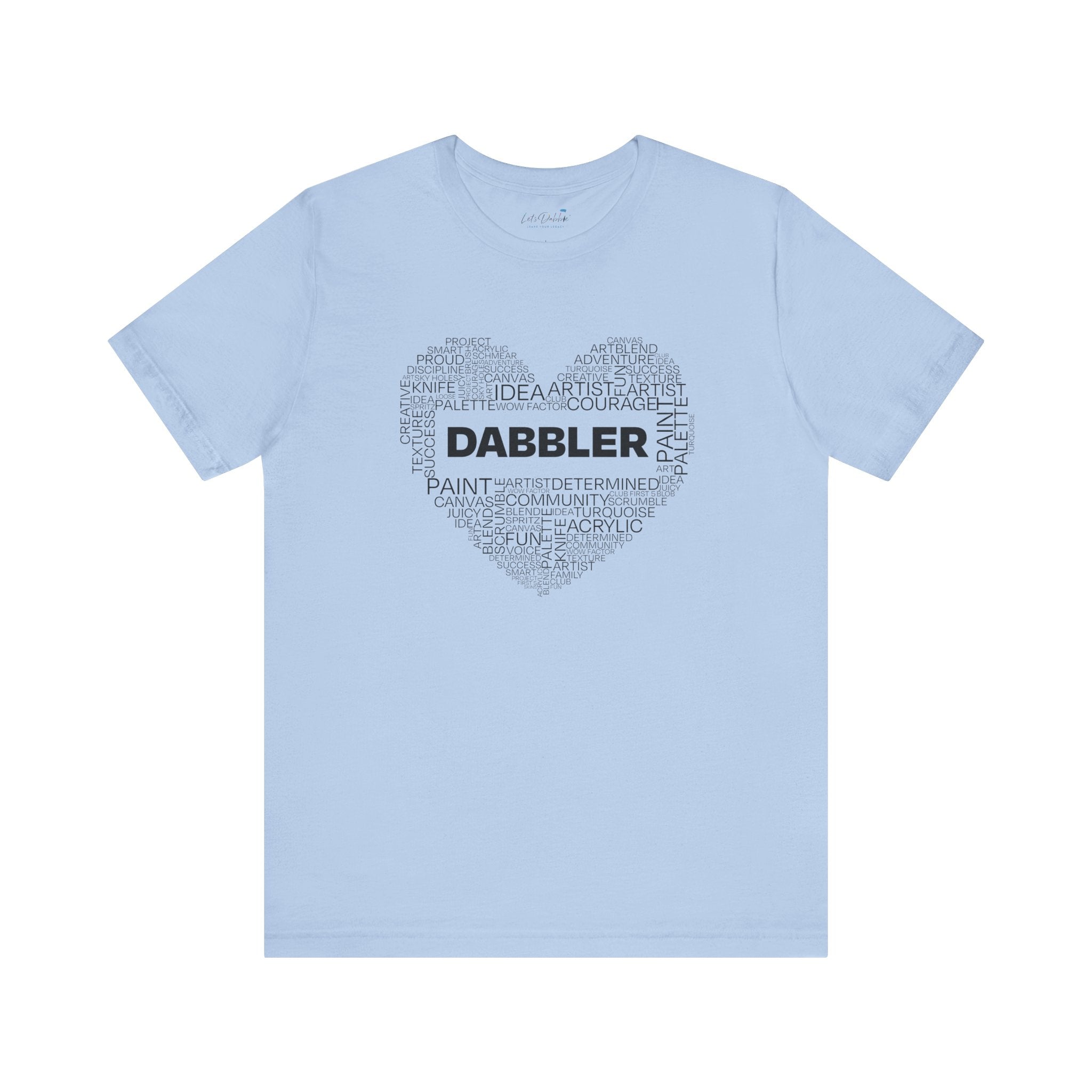 Dabbler Heart Word Art Shirt