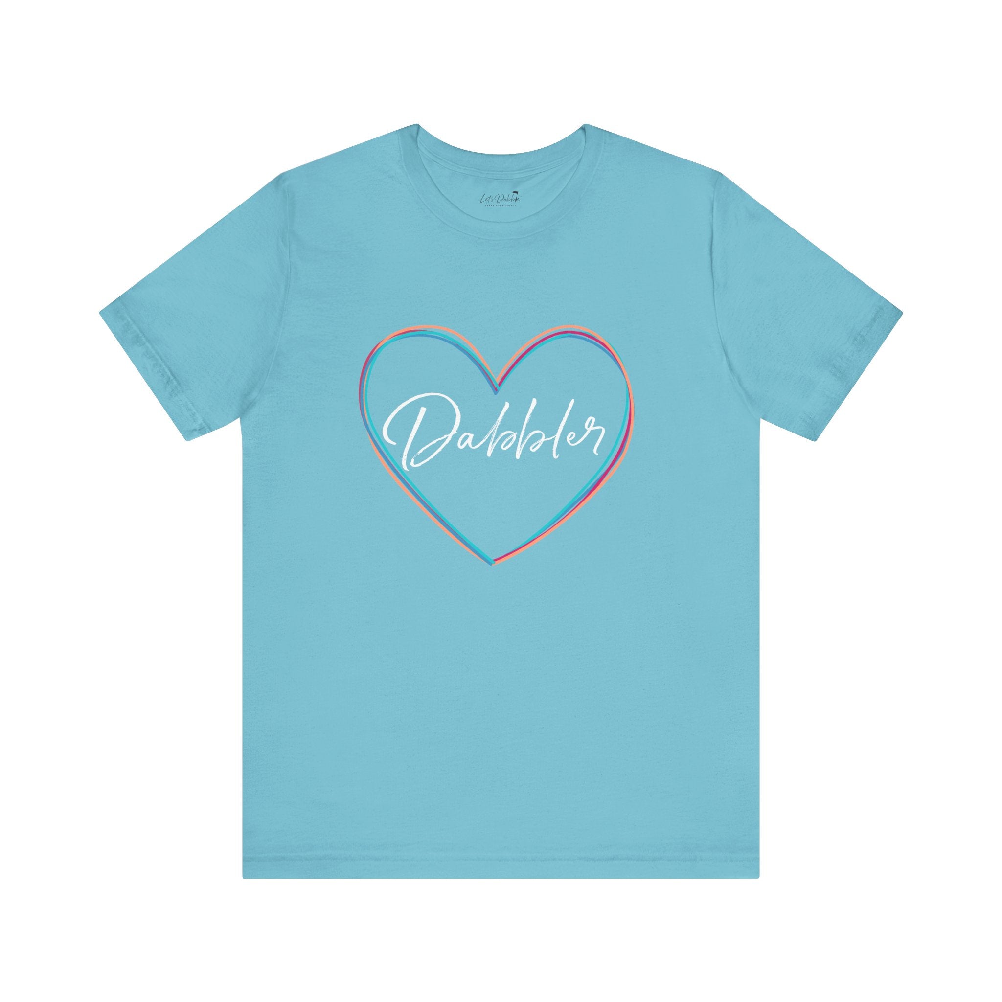 Colorful Dabbler Heart Shirt