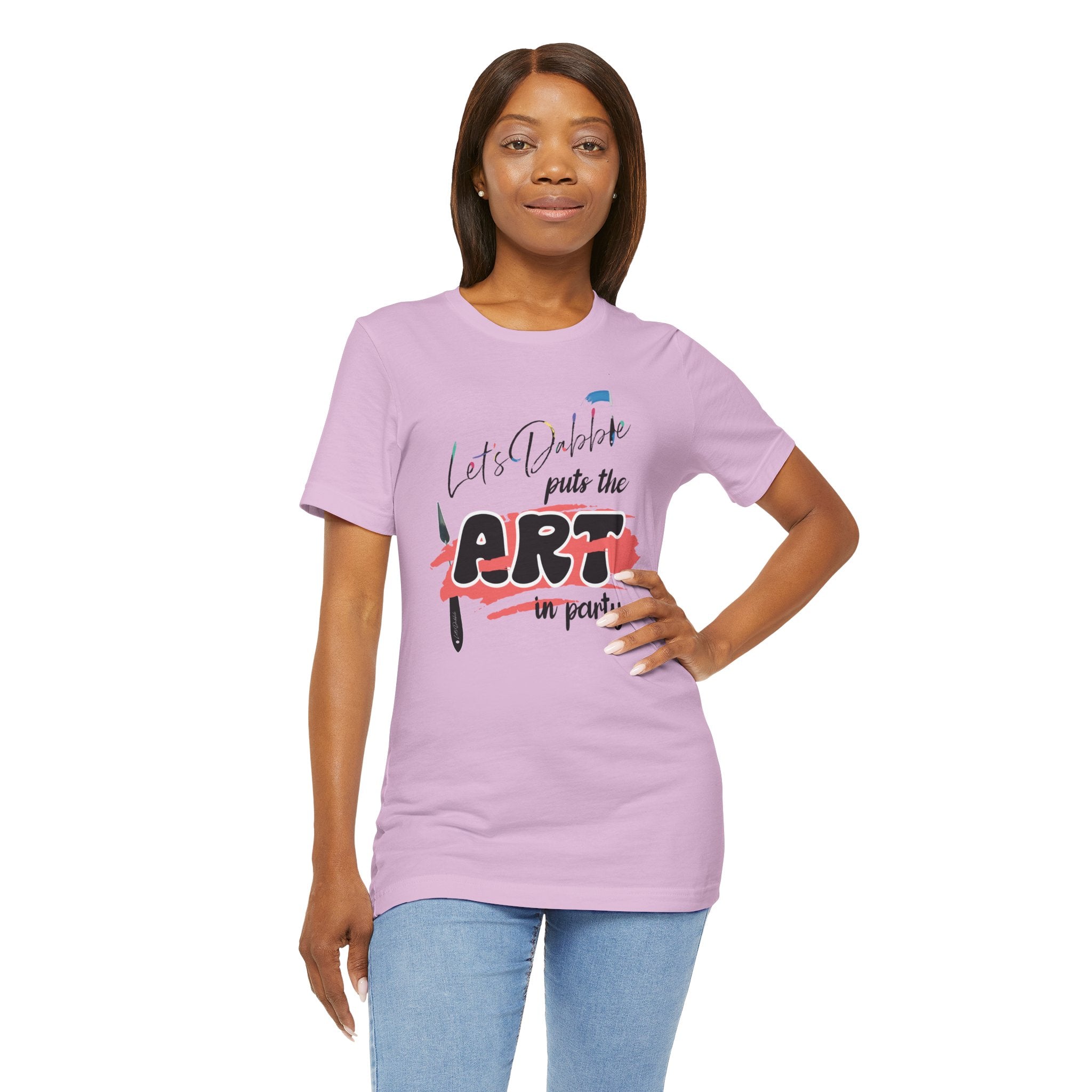 Let's Dabble Puts the ART in Party Shirt