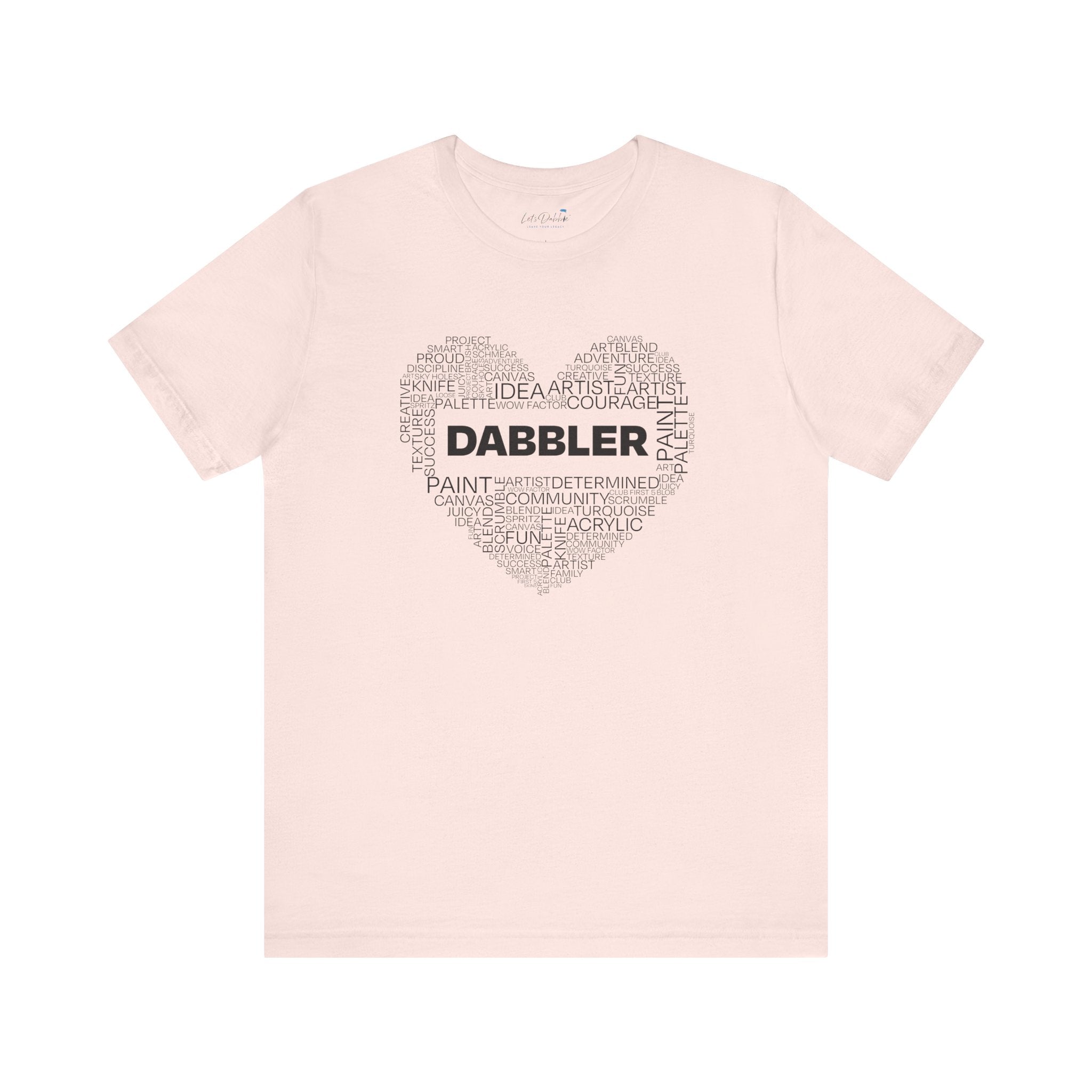 Dabbler Heart Word Art Shirt