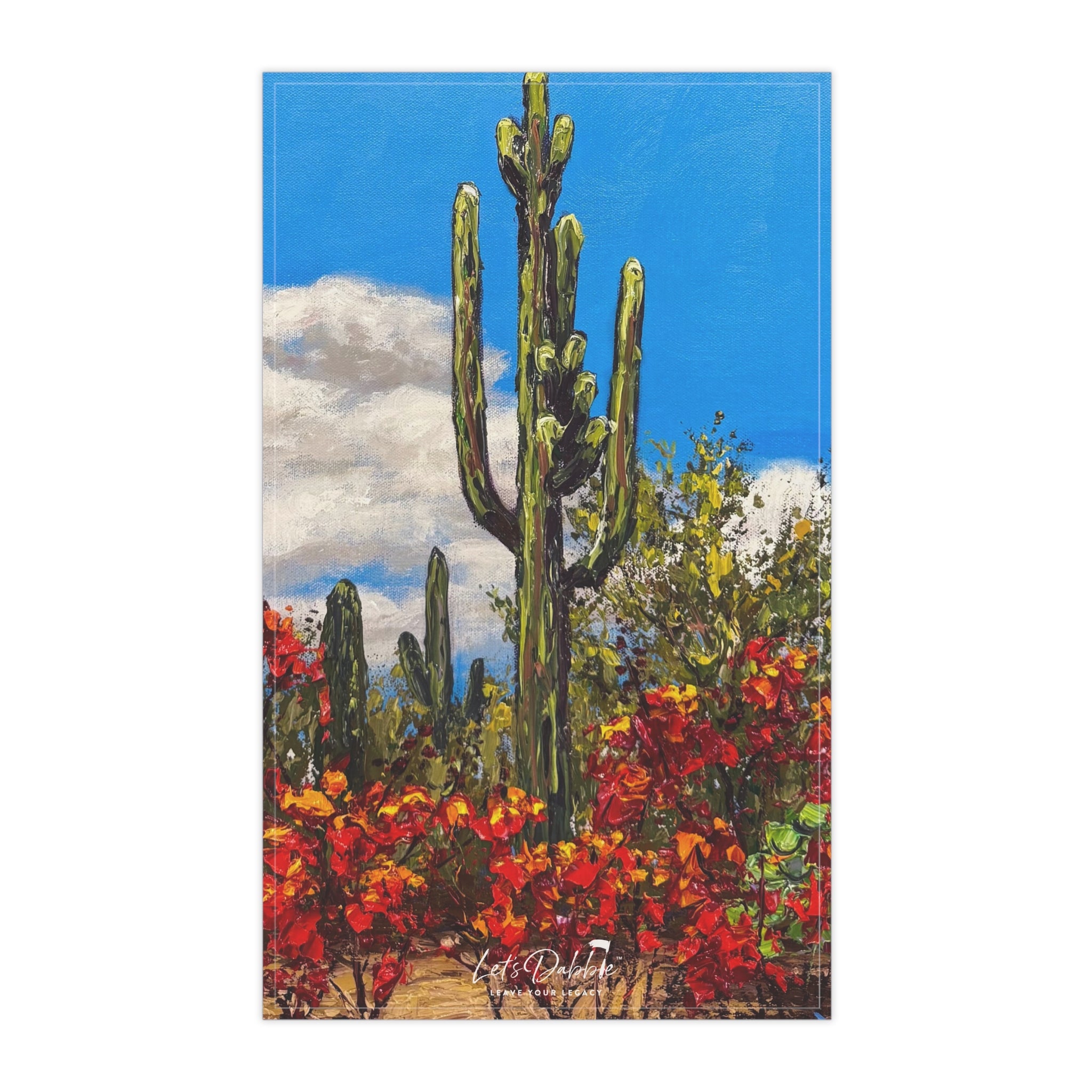 Saguaro Sky Hand Towel