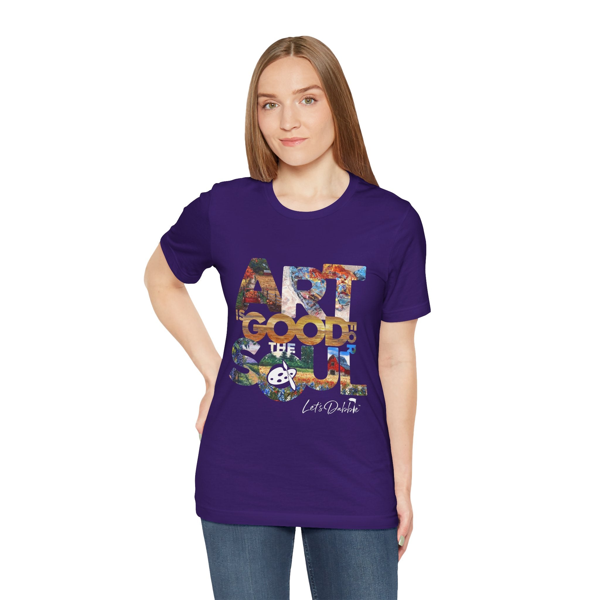 Art is Good for the Soul Short Sleeve Tee