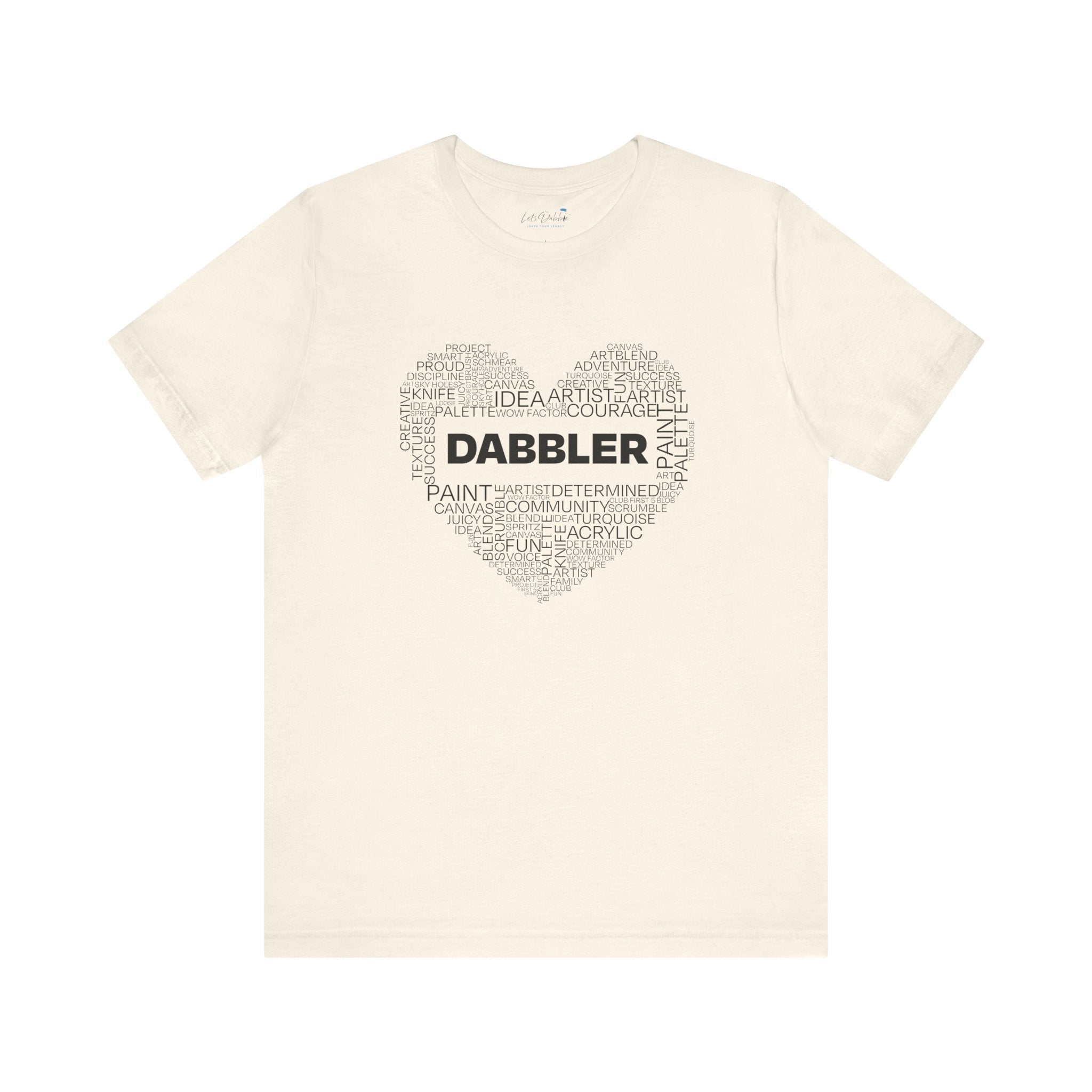 Dabbler Heart Word Art Shirt