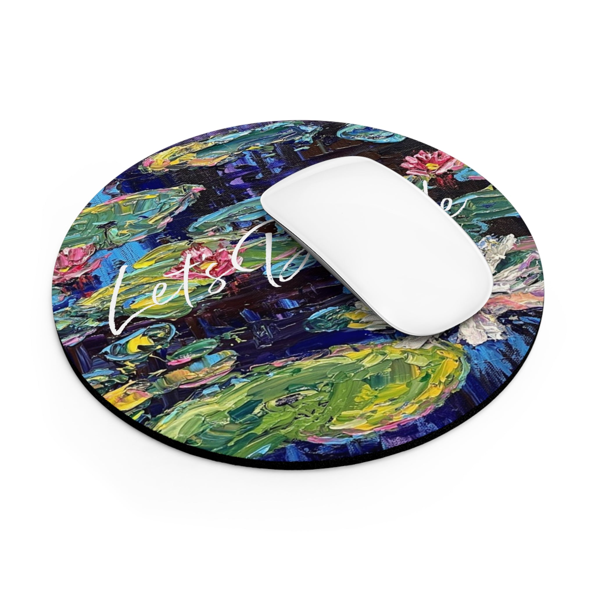 Water Lilies Mouse Pad