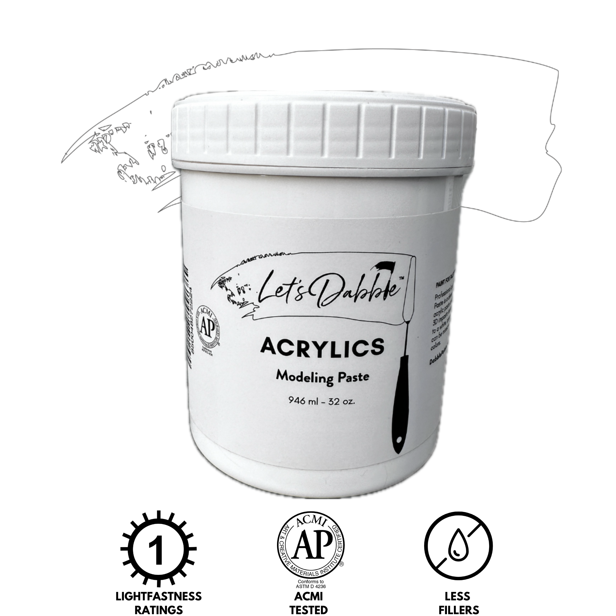 Modeling Paste 32 oz