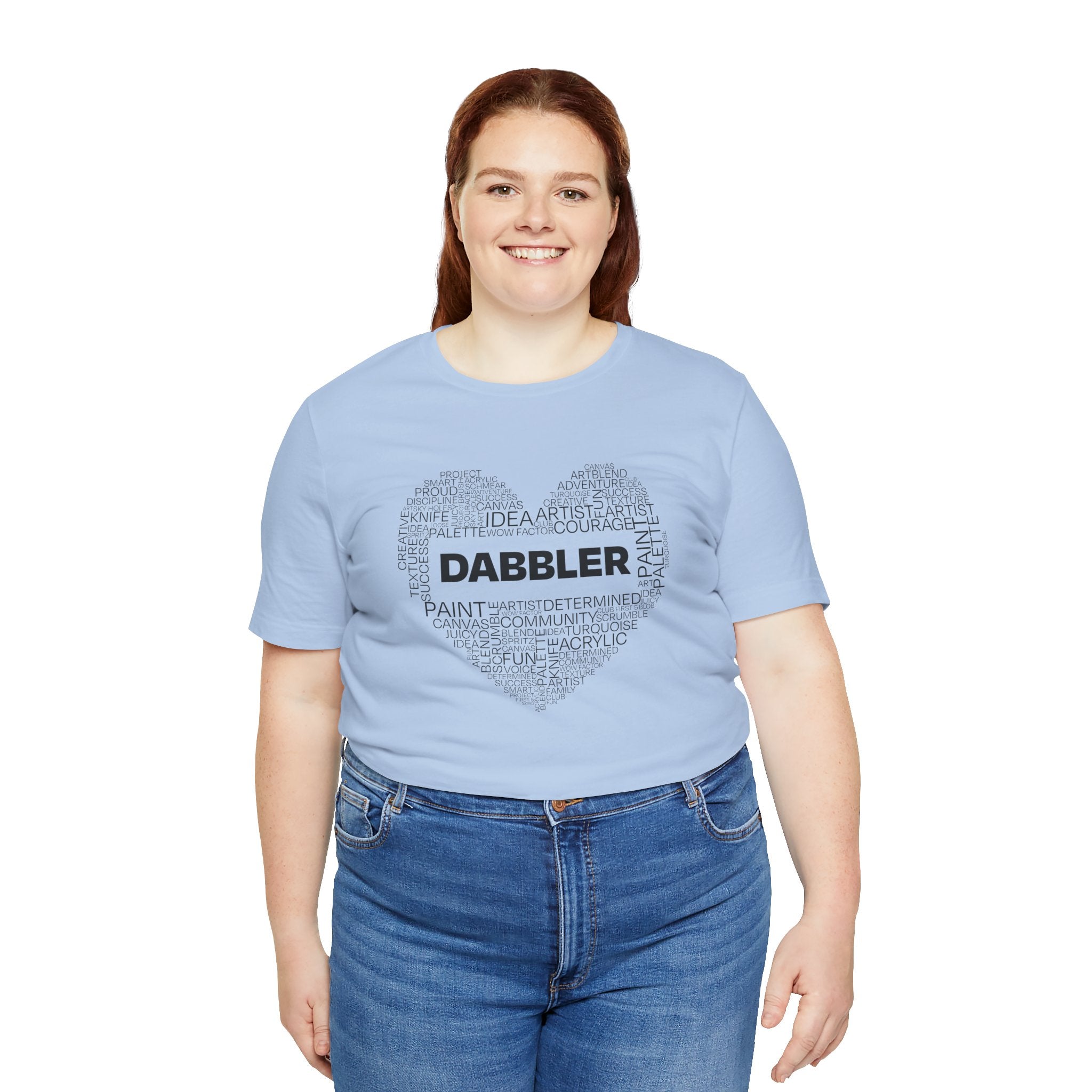 Dabbler Heart Word Art Shirt