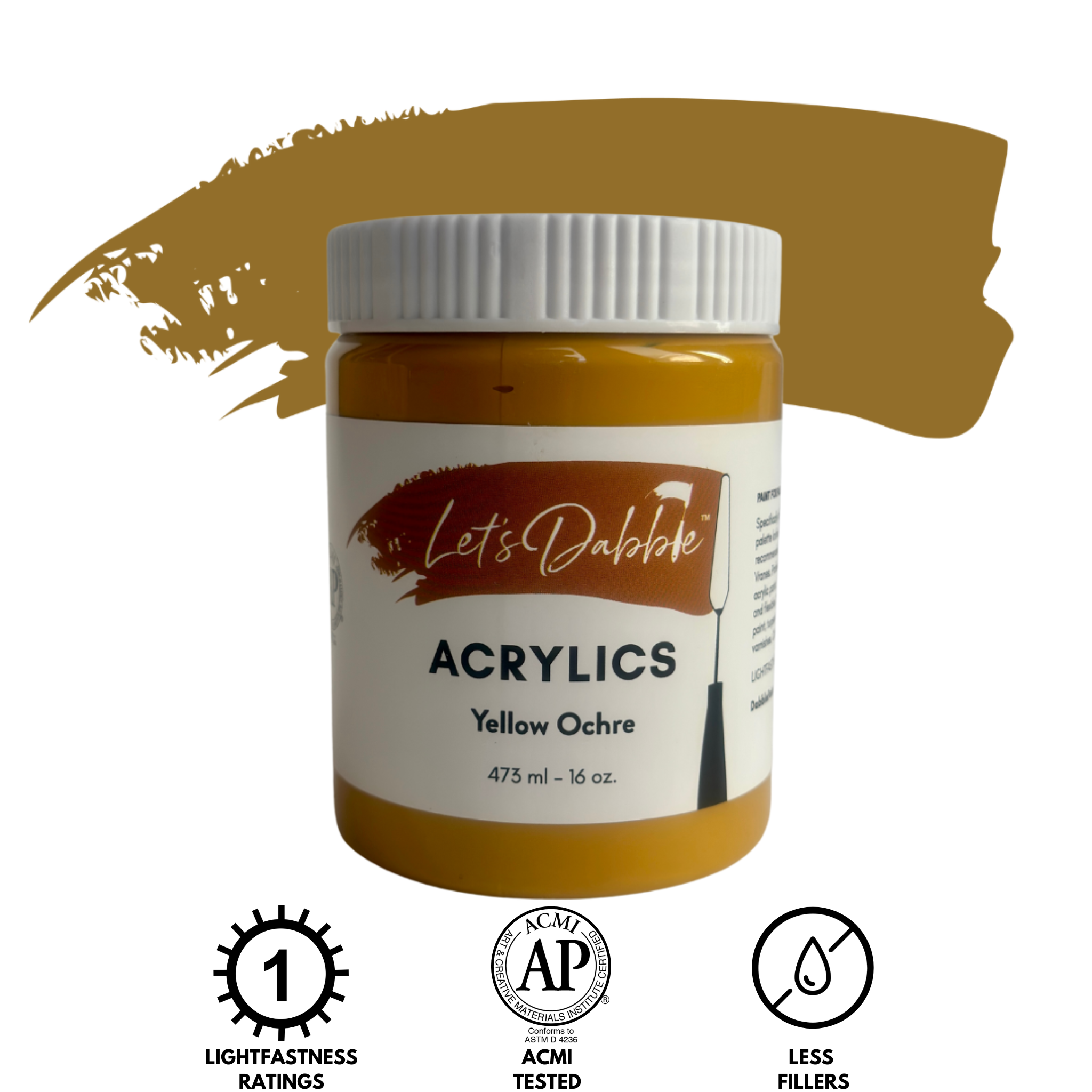 Yellow Ochre 16 oz